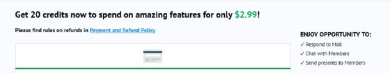 Screenshot of the Charmerly prices
