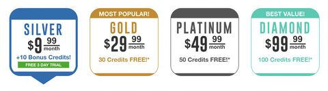 Screenshot of the DreamSingles prices