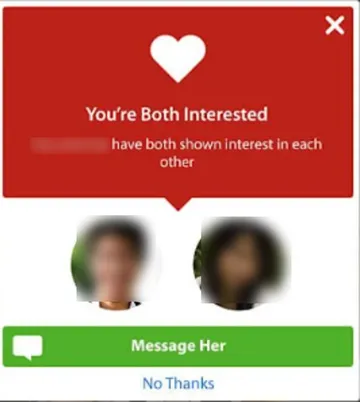 Screenshot of the Hong Kong Cupid website