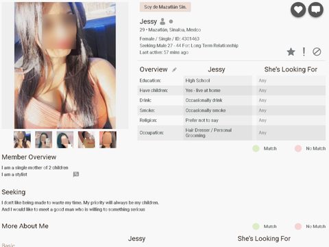 Mexican Cupid's updated profile
