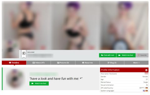 MyDirtyHobby Profile