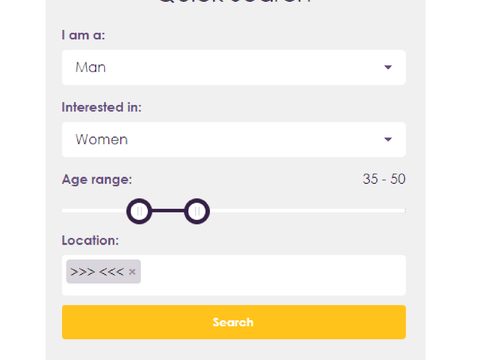 MySingleFriend Quick Search