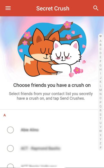 Screenshot of the Tantan website