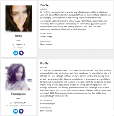 Adventist Singles Female Profile