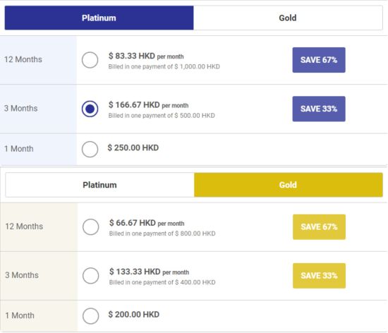 Thai Cupid Pricing