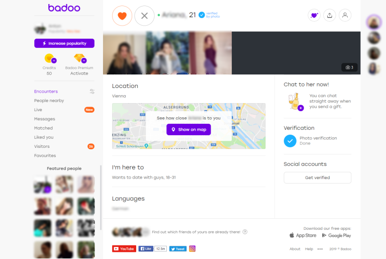 How to turn off sounds in badoo