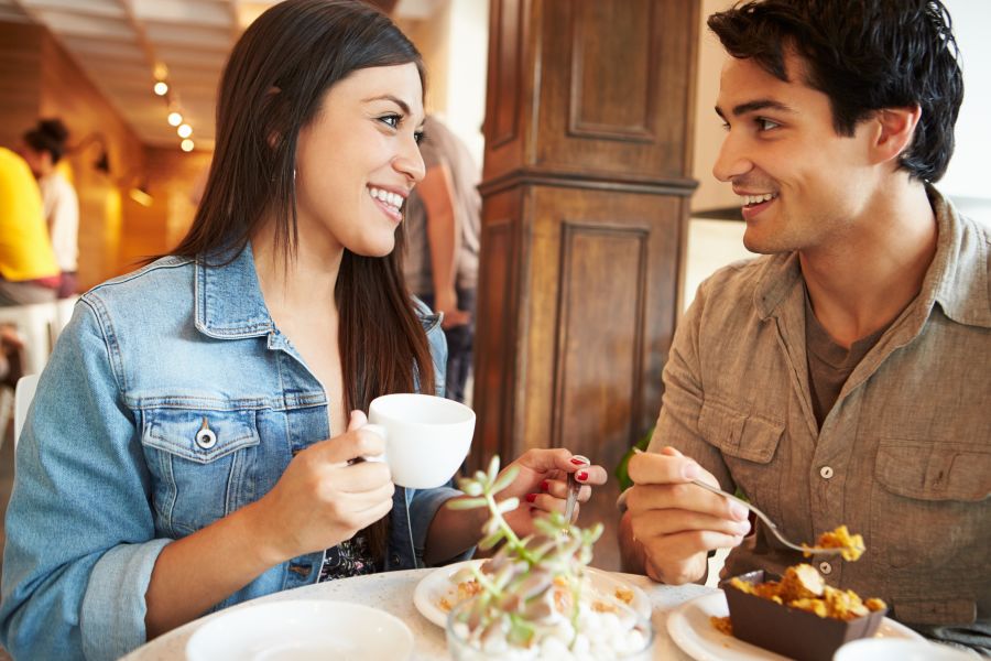 Latino Couple on a Date