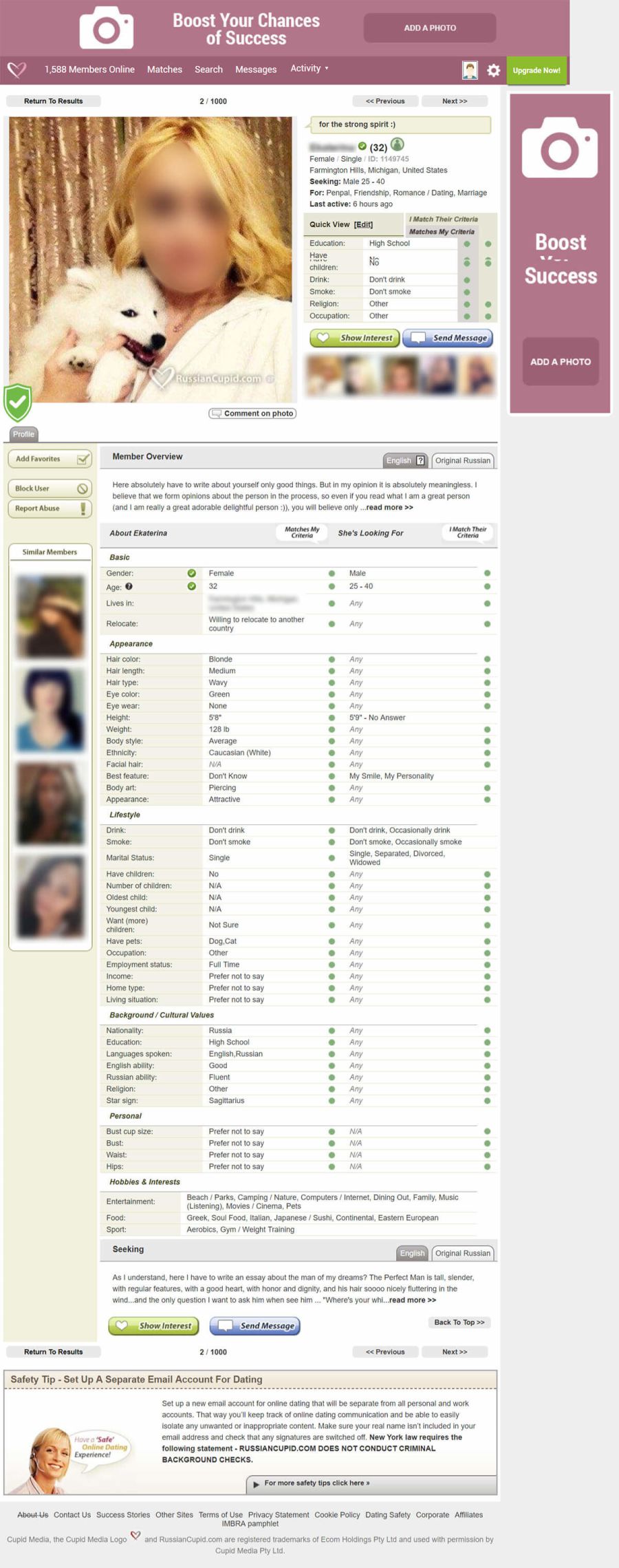 RussianCupid Review May 2022 Real dates or scam? DatingScout